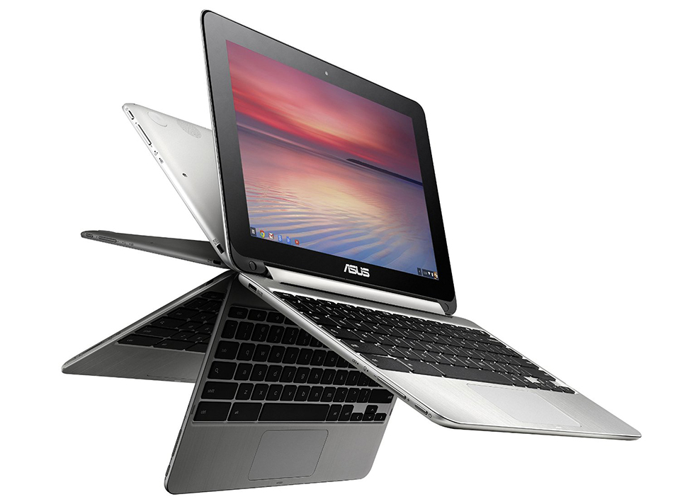 Asus launches C100 Chromebook Flip folding screen