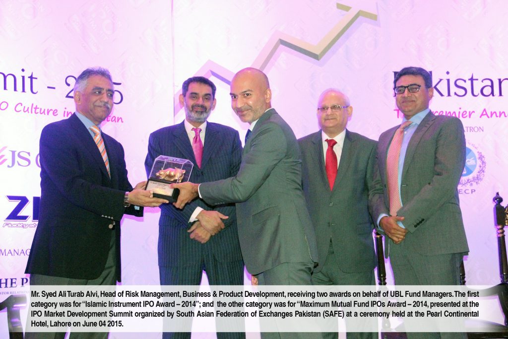UBL Funds Bags Two Awards at the IPO Market Development Summit