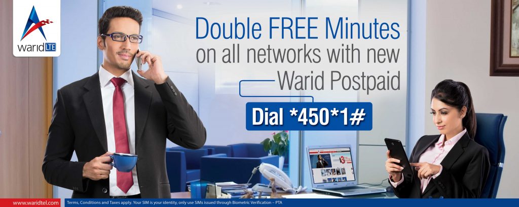 Warid Doubles Free Minutes for Subscribers in New Offer