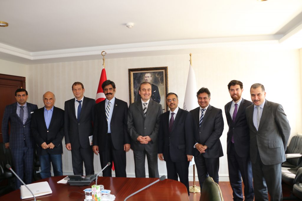 Pakistan and Turkish delegations