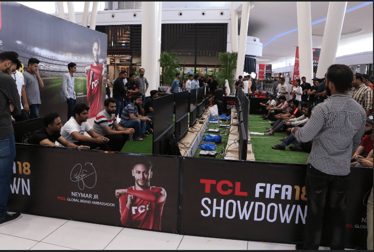 TCL Holds Biggest FIFA18